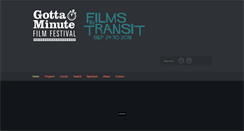 Desktop Screenshot of gottaminutefilmfestival.com